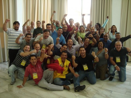 Uma das turmas do Seminário Nacional em 2011 Uma das turmas do Seminário Nacional em 2011