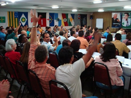 Participação durante o Seminário Nacional em 2008