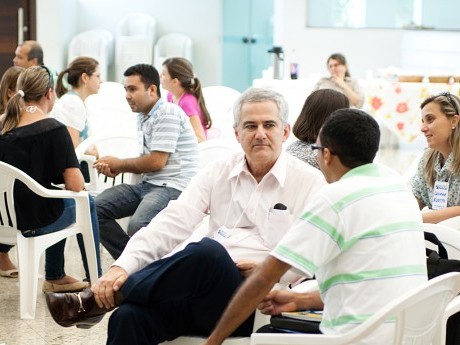 Docente internacional Rogério Machado em aula