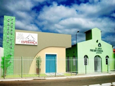 Projeto ao lado do templo da Igreja Presbiteriana de Juazeiro